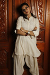 cream suit (2 piece)